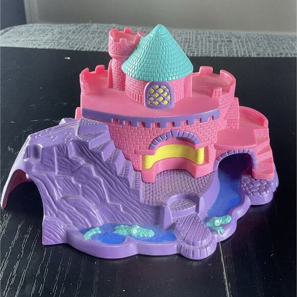 ✅Vtg 1995 1996 Hasbro Pro-Doh Royal Fantasy Castle Pink & Purple W/ Plastic Mat - Picture 4 of 15